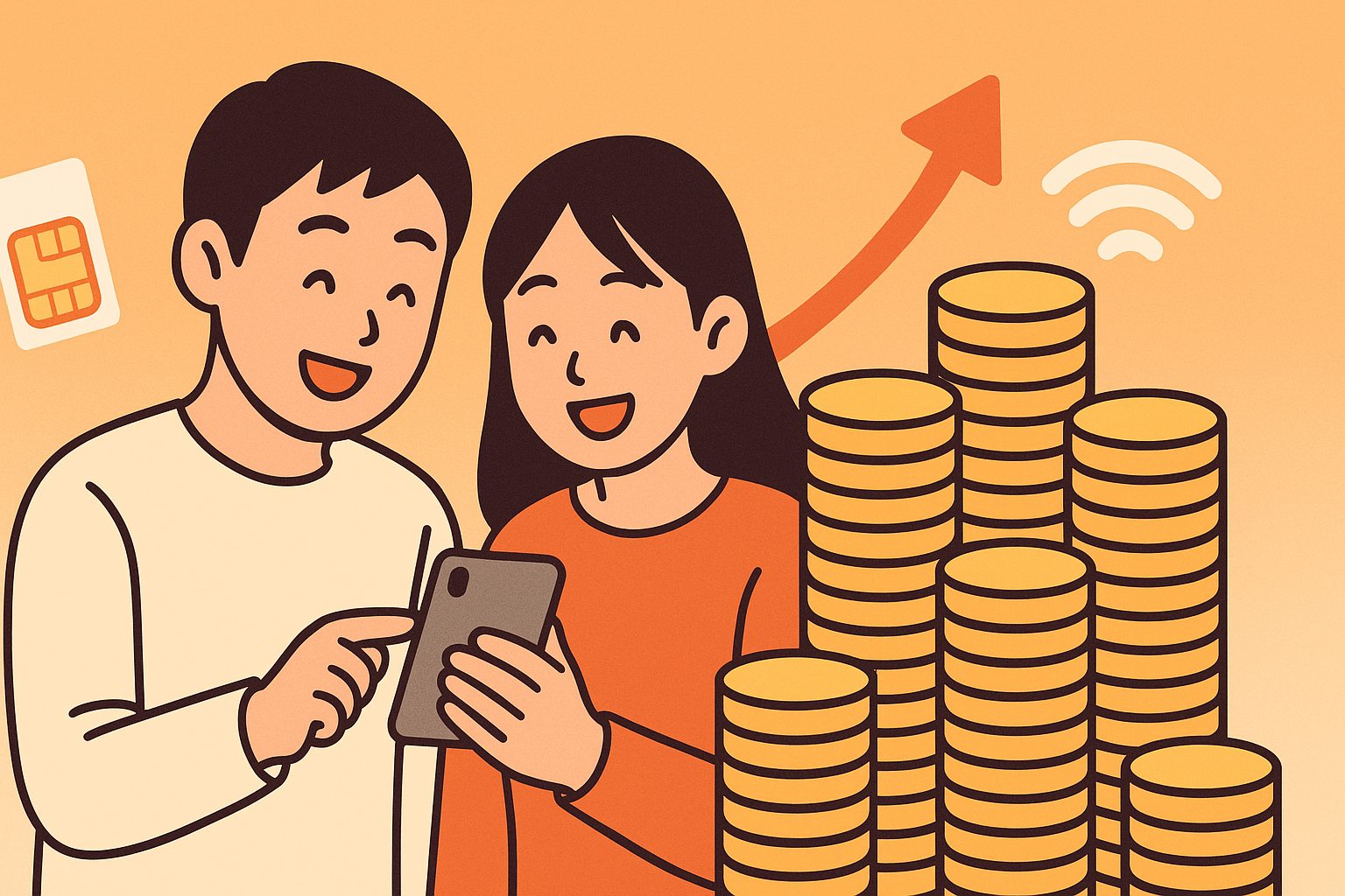 格安SIMに乗り換えるだけで月3,000円節約|手順と失敗しない選び方