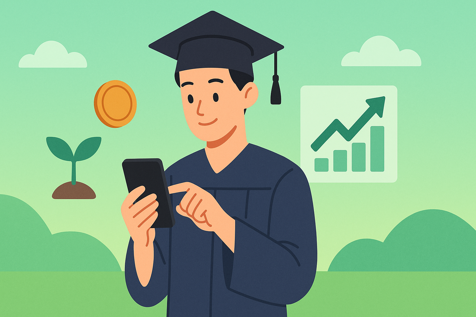 大学生からNISAを始めると老後に何百万円変わる?|20代の投資が最強な理由