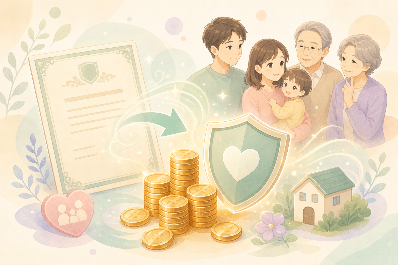 生命保険を使った相続対策|「500万円×法定相続人数」が非課税になる仕組み